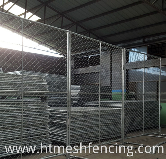 Factory Made Best Selling Iron Welded High Security Temporary Chain Link Fence/Portable Partition Fence Panel